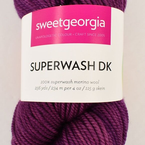 SweetGeorgia Superwash DK Yarn Merino Wool 256 Yd Hand Dyed Jam Session Colorway - Picture 3 of 4